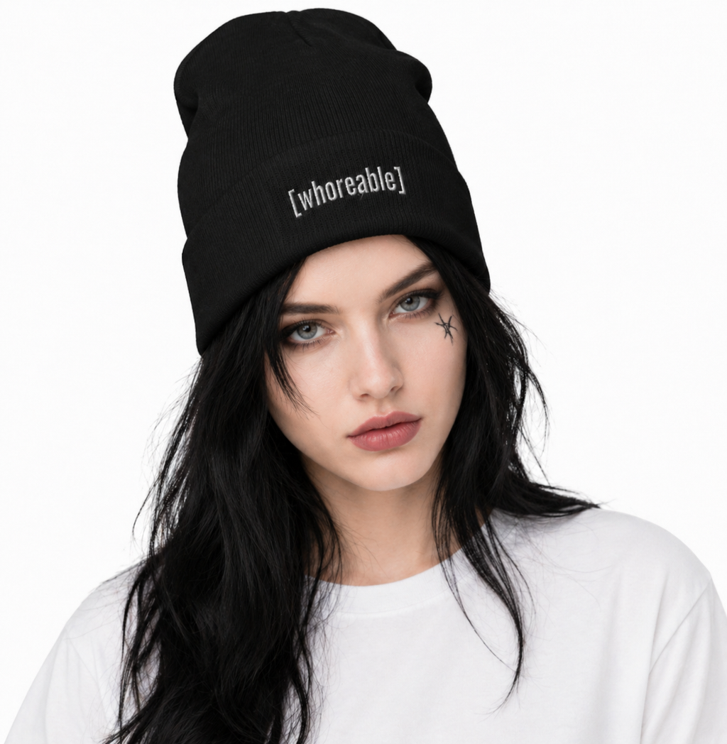 Embroidered Beanie