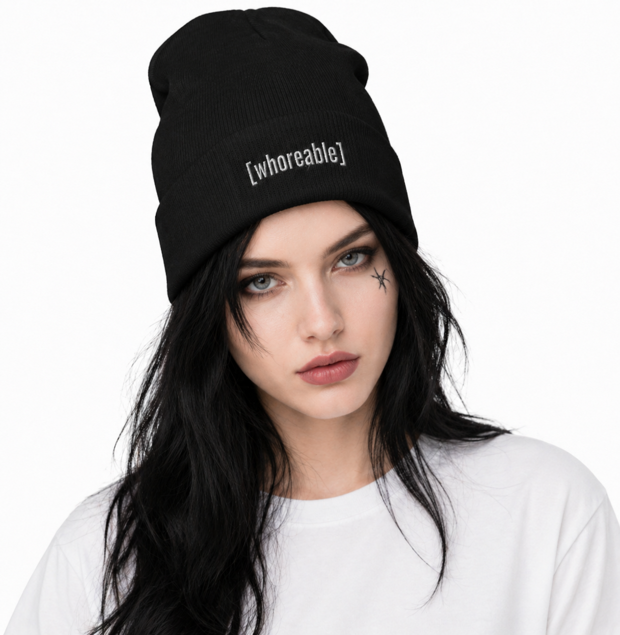 Embroidered Beanie